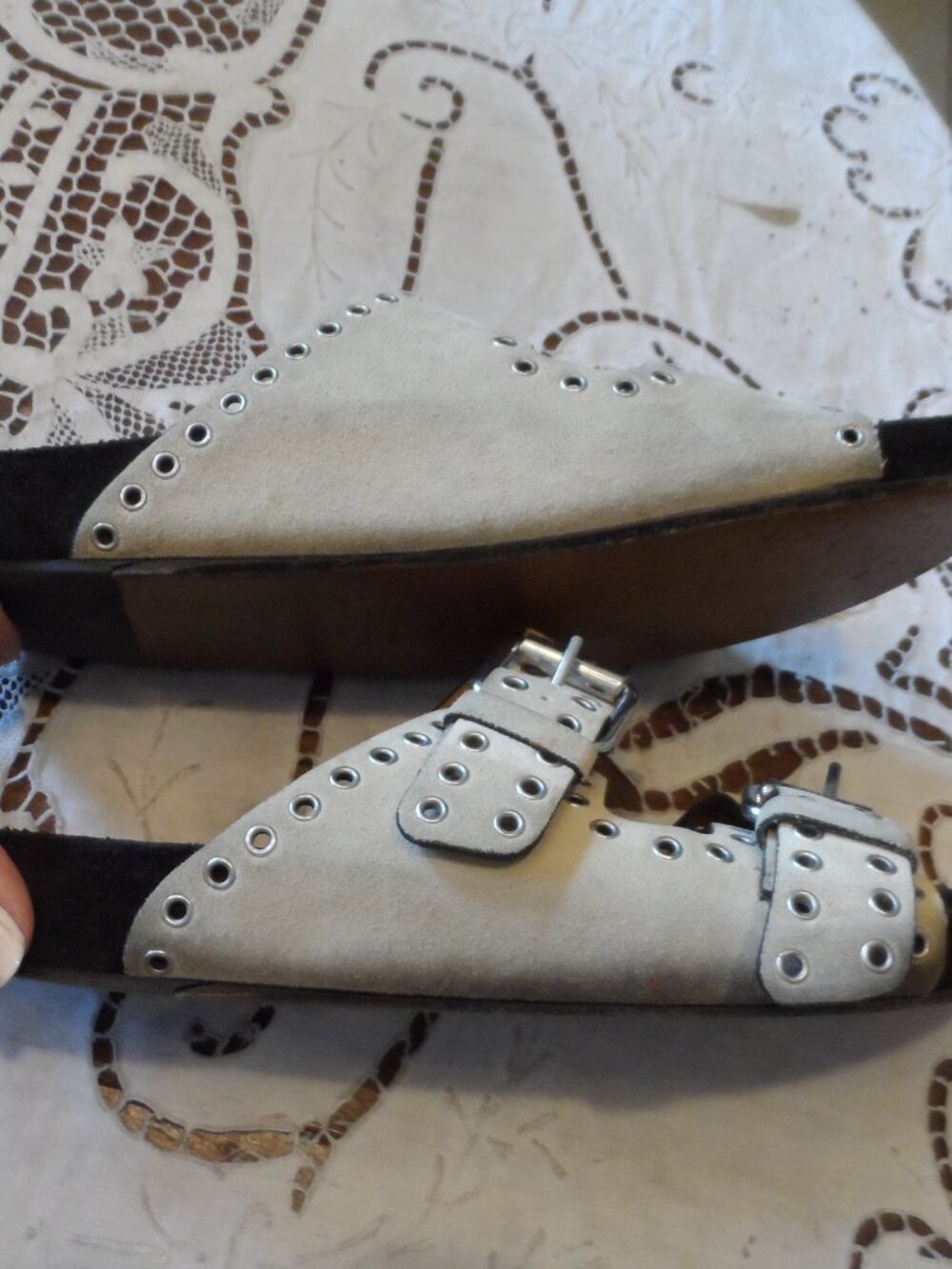 Isabel Marant Beige Suede Lennyo Sandals Size 6 - Picture 4 of 15